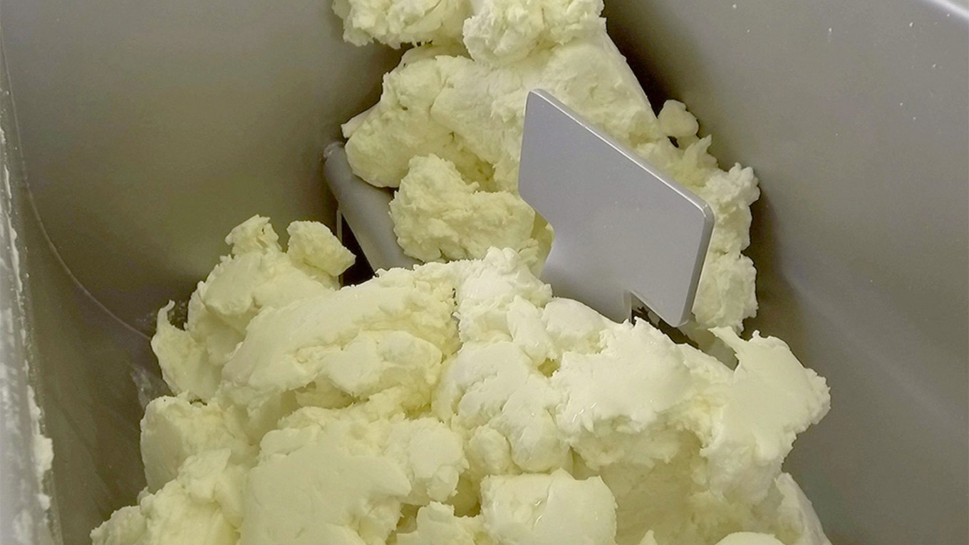 process produit laitier beurre malaxage