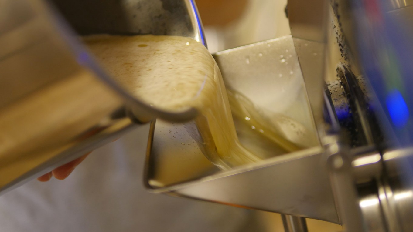 process produit laitier creme glacee maturation mix