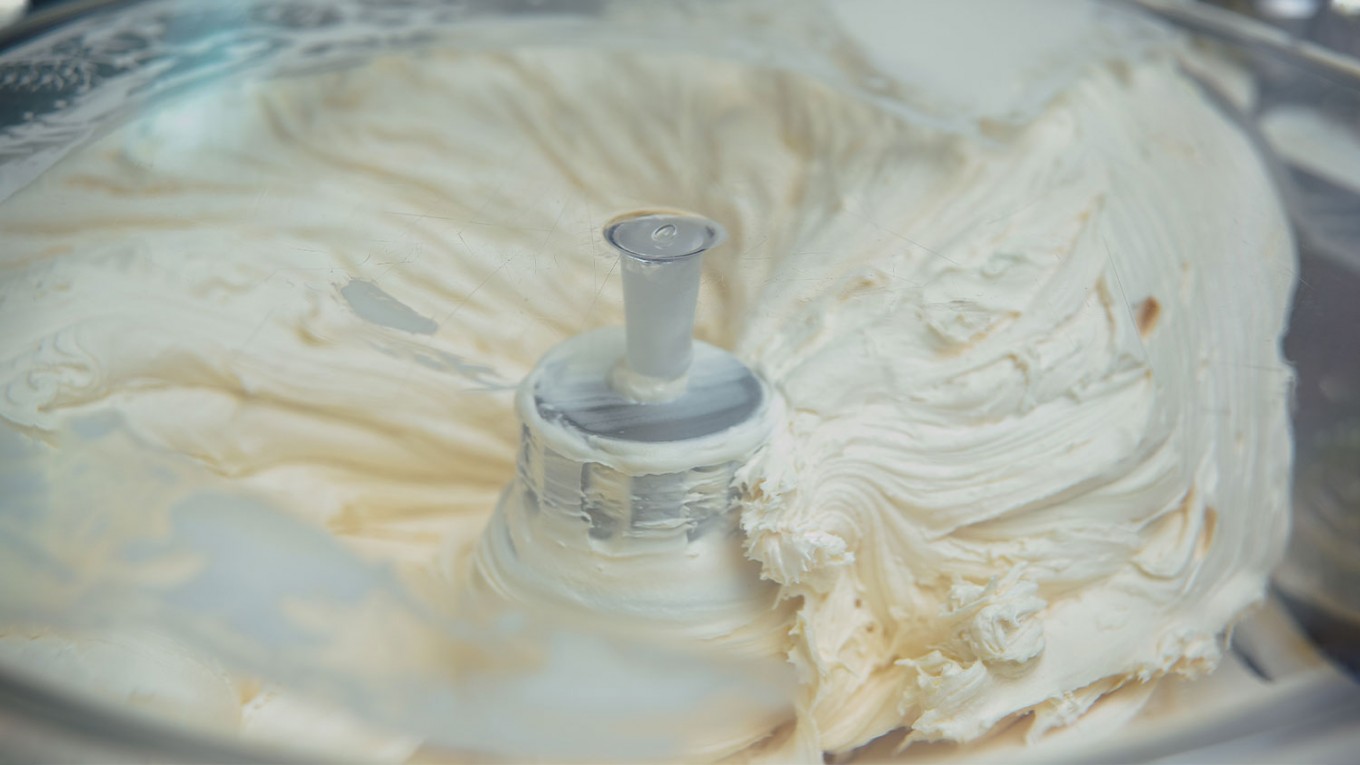 process produit laitier creme glacee turbinage glace