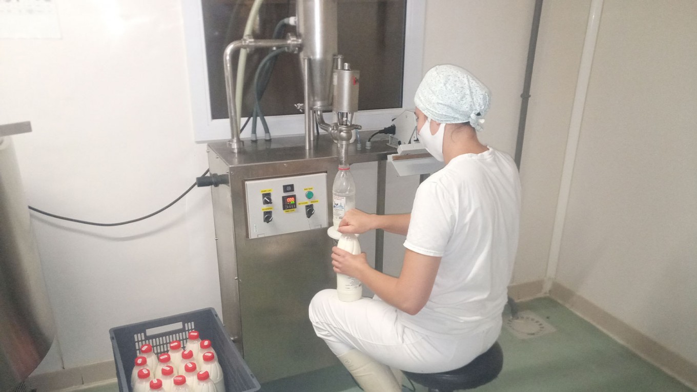 process produit laitier lait conditionnement lait