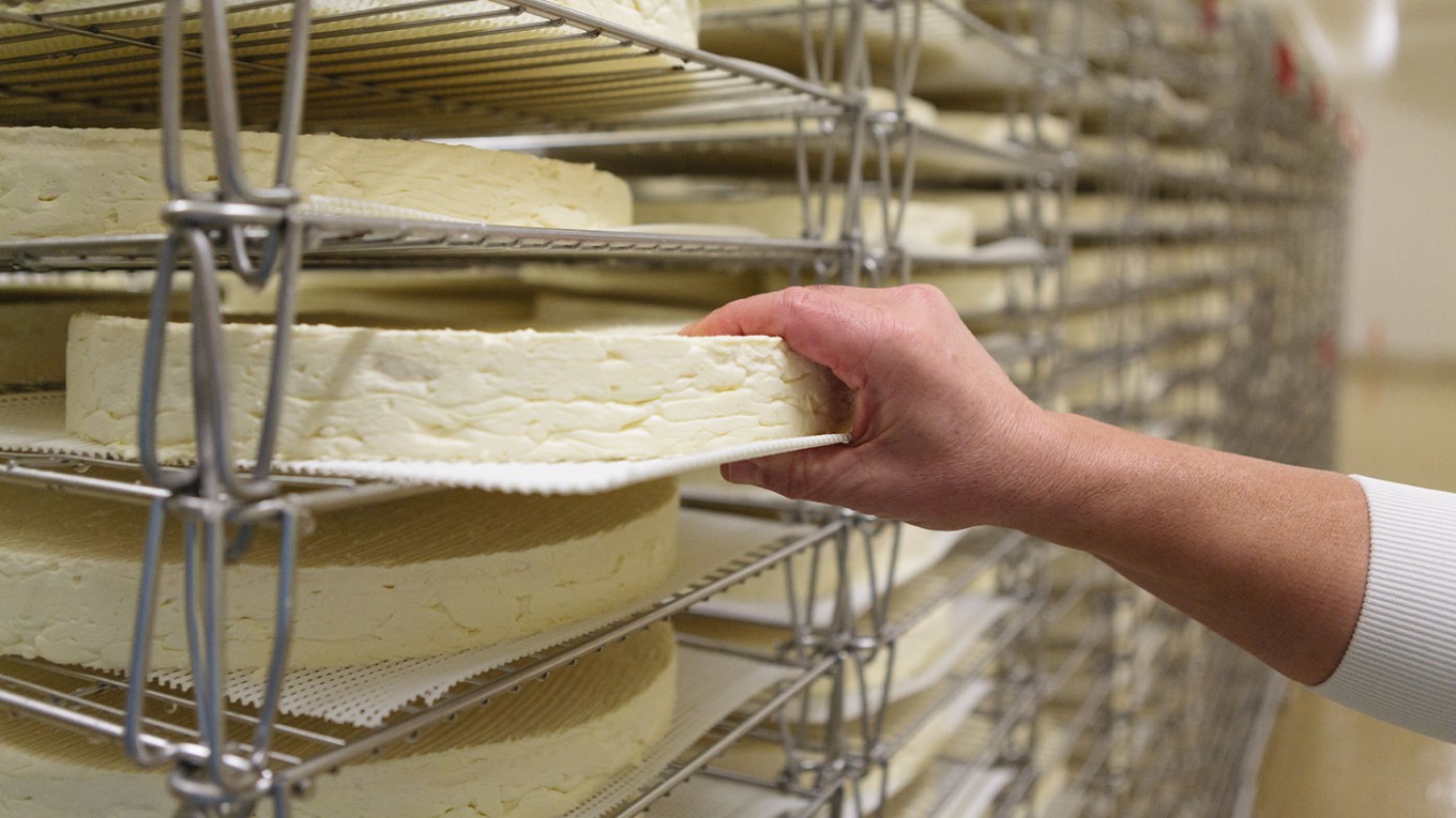 process produit laitier pate molle affinage