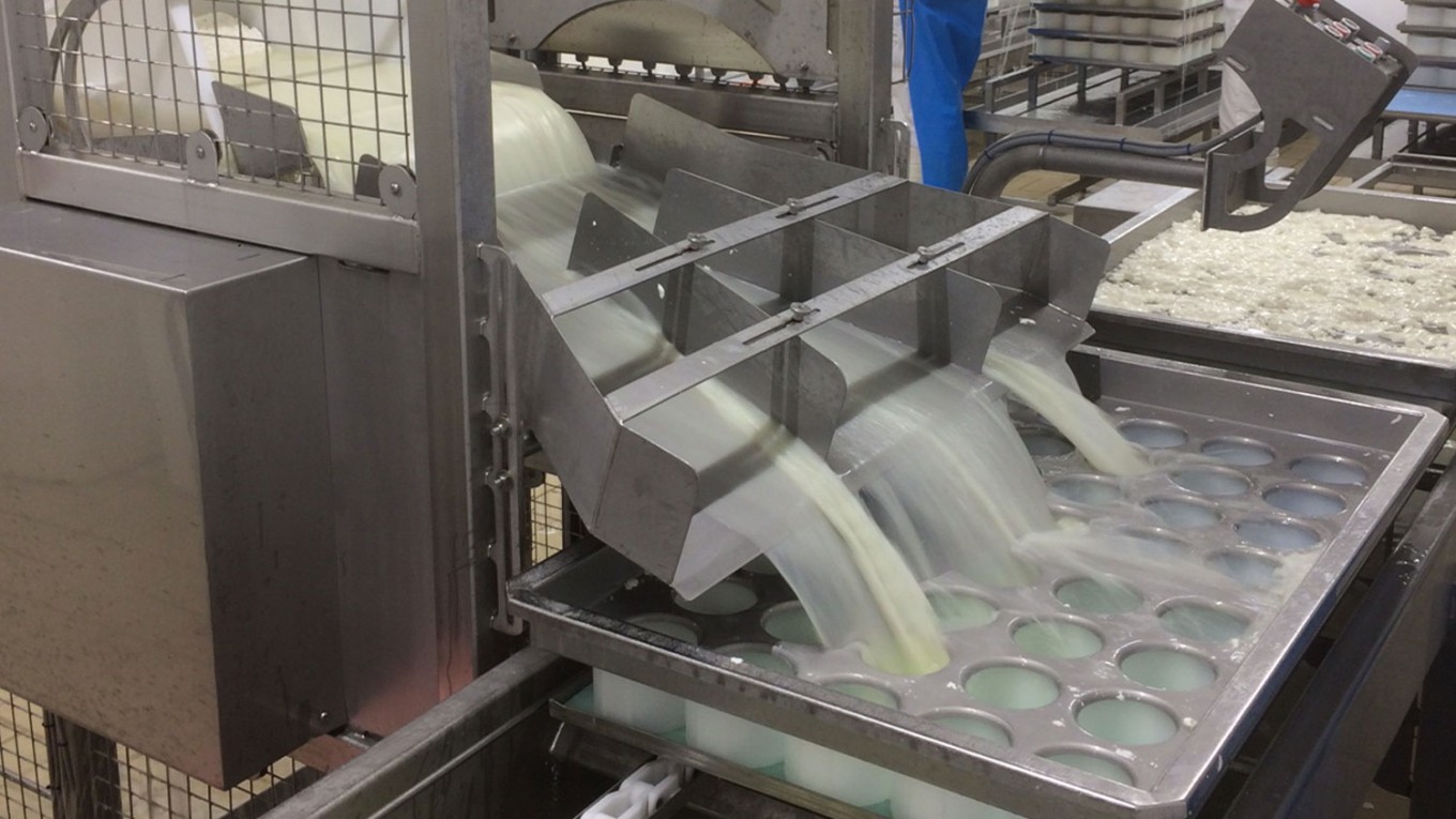 process produit laitier pate molle moulage