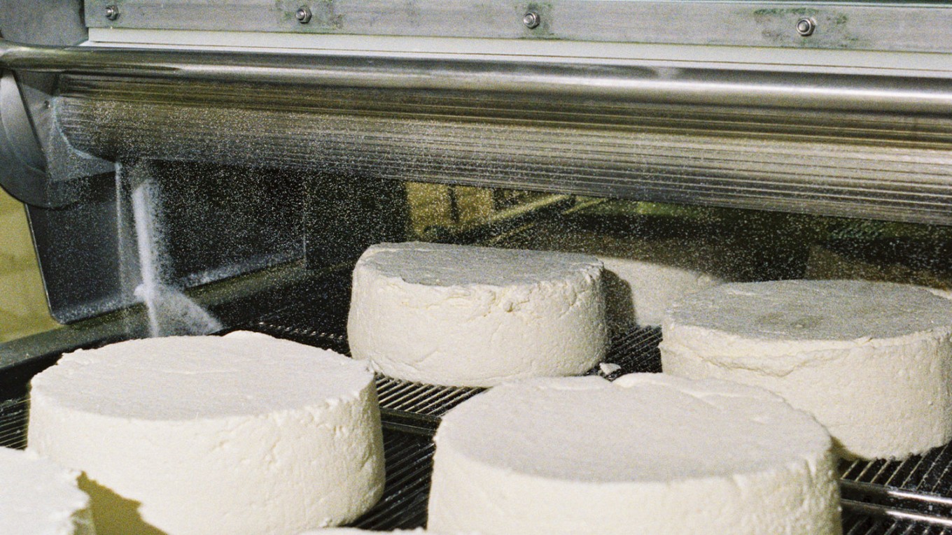 process produit laitier pate molle salage