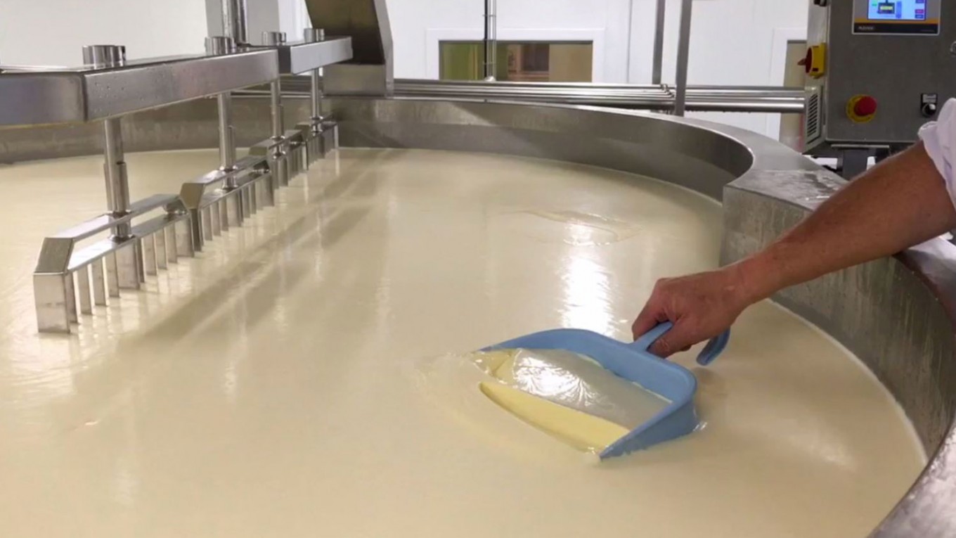 process produit laitier pate persillee maturation