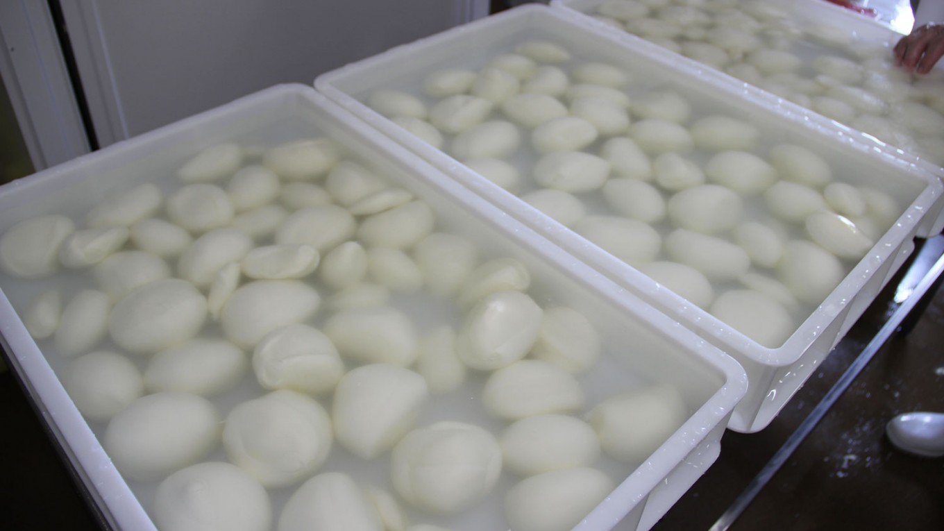 process produit laitier pates filees refroidissement